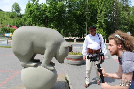 Wiślański niedźwiadek z bliska